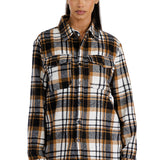 Boyfriend Oversized Soft Flannel Shacket FL506