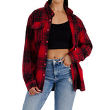 Boyfriend Oversized Soft Flannel Shacket FL504