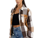 Boyfriend Oversized Soft Flannel Shacket FL503