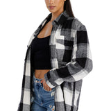 Boyfriend Oversized Soft Flannel Shacket FL501