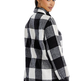 Boyfriend Oversized Soft Flannel Shacket FL503
