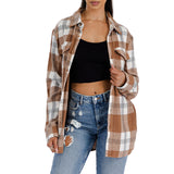 Boyfriend Oversized Soft Flannel Shacket FL505