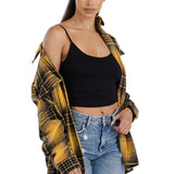 Boyfriend Oversized Soft Flannel Shacket FL503