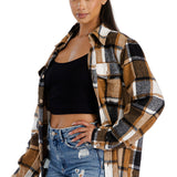 Boyfriend Oversized Soft Flannel Shacket FL503
