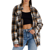 Boyfriend Oversized Soft Flannel Shacket FL506