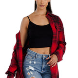 Boyfriend Oversized Soft Flannel Shacket FL504