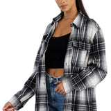 Boyfriend Oversized Soft Flannel Shacket FL504