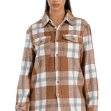 Boyfriend Oversized Soft Flannel Shacket FL505