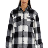 Boyfriend Oversized Soft Flannel Shacket FL501