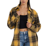 Boyfriend Oversized Soft Flannel Shacket FL503