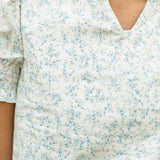Dempsey Floral Puff Sleeve Top