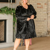 Diana Crushed Velvet Midi Dress