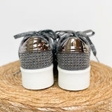 Diva Sneaker in Pewter
