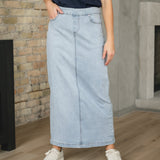 Donna Maxi Denim Skirt