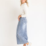 Elin Front Pocket Maxi Skirt - FINAL SALE