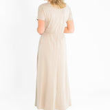 Ella Cinched Waist Maxi Dress
