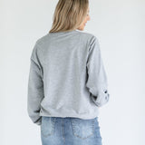 Embossed Inherit Logo Crewneck Sweatshirt