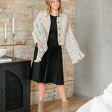 Emersyn Pleated Midi Dress