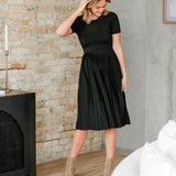 Emersyn Pleated Midi Dress