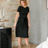 Emersyn Pleated Midi Dress