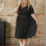 Emersyn Pleated Midi Dress