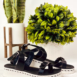 Enna Sandal in Black
