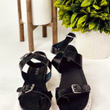 Enna Sandal in Black