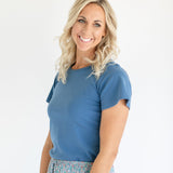 Essential Flutter Sleeve Top