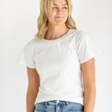 Essential Flutter Sleeve Top