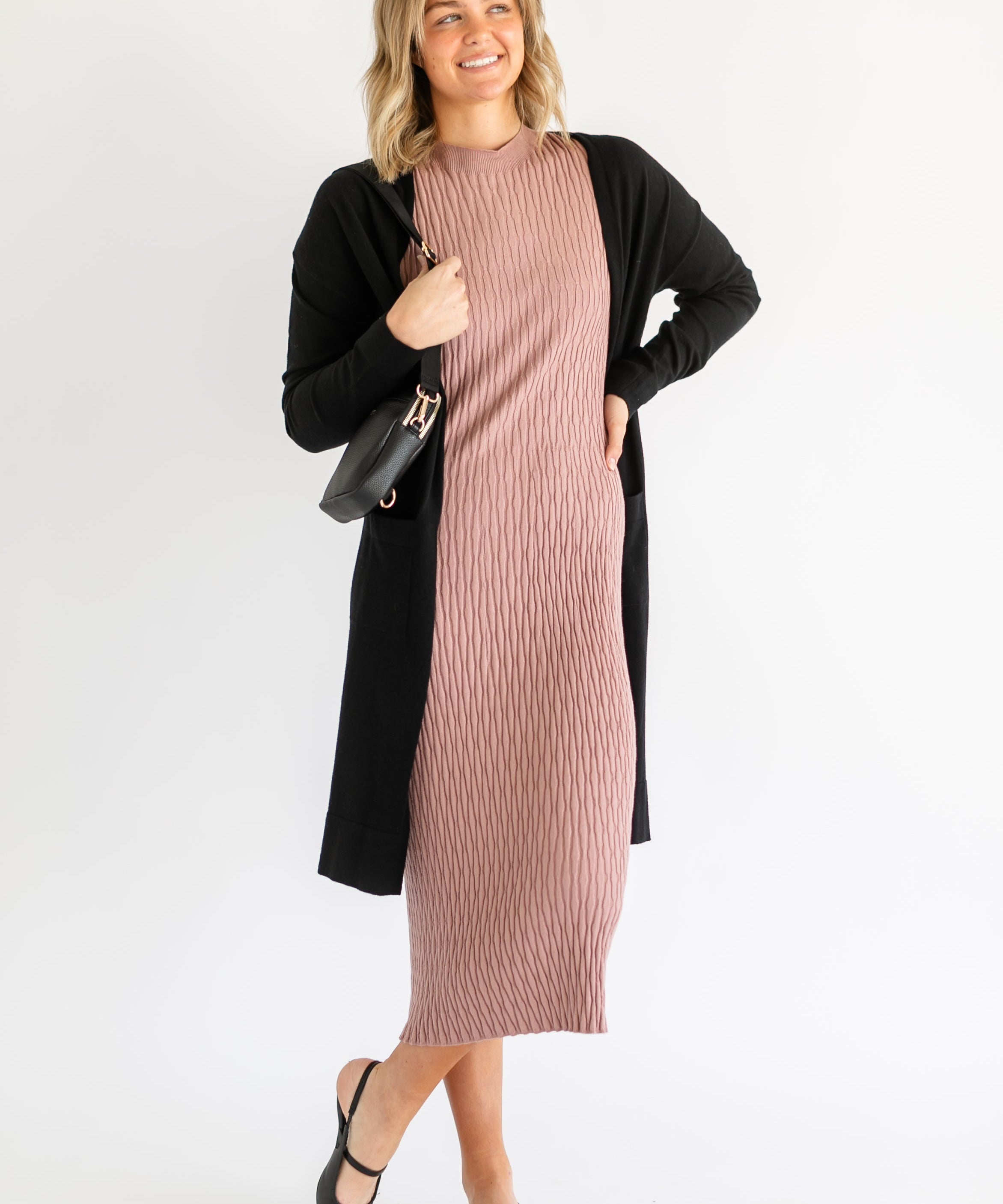 Essential Long + Soft Cardigan