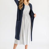 Essential Long + Soft Cardigan