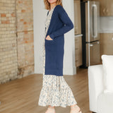 Essential Long + Soft Cardigan