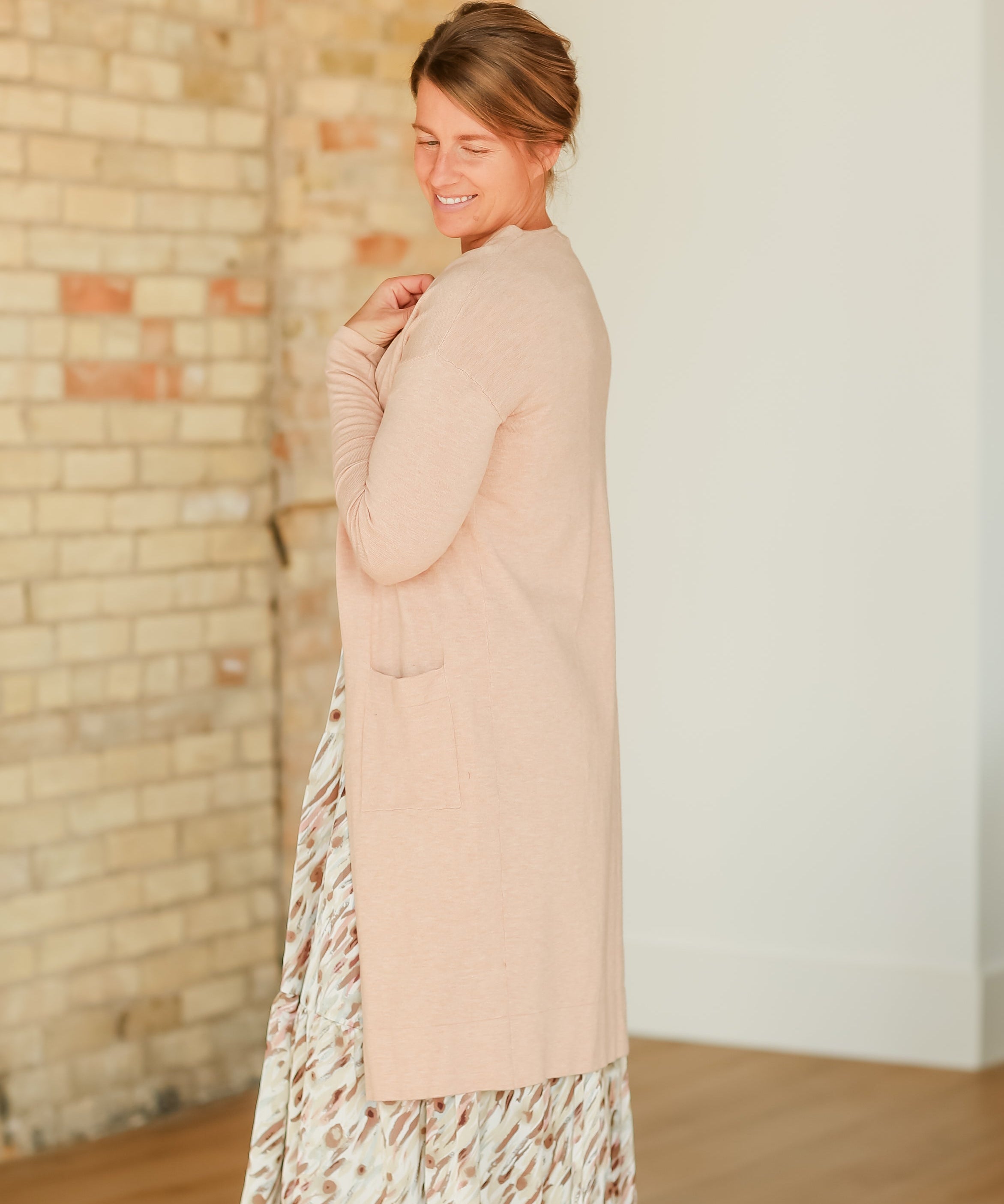 Essential Long + Soft Cardigan