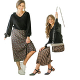 Essential V-neck Balloon Sleeve Sweater