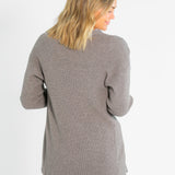 Essential Waffle Knit Cardigan