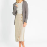Essential Waffle Knit Cardigan