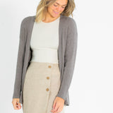 Essential Waffle Knit Cardigan