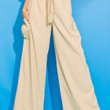 A GOOD WOMAN WOVEN PANTS