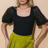 STARTING OVER KNIT BODYSUIT