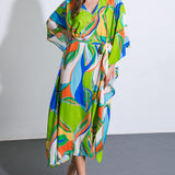 A BEAUTIFUL SIGHT WOVEN KAFTAN DRESS