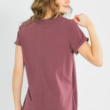 Finley V-neck T-shirt Dress