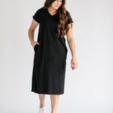 Finley V-neck T-shirt Dress