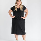 Finley V-neck T-shirt Dress