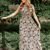 Fiona Floral Maxi Dress