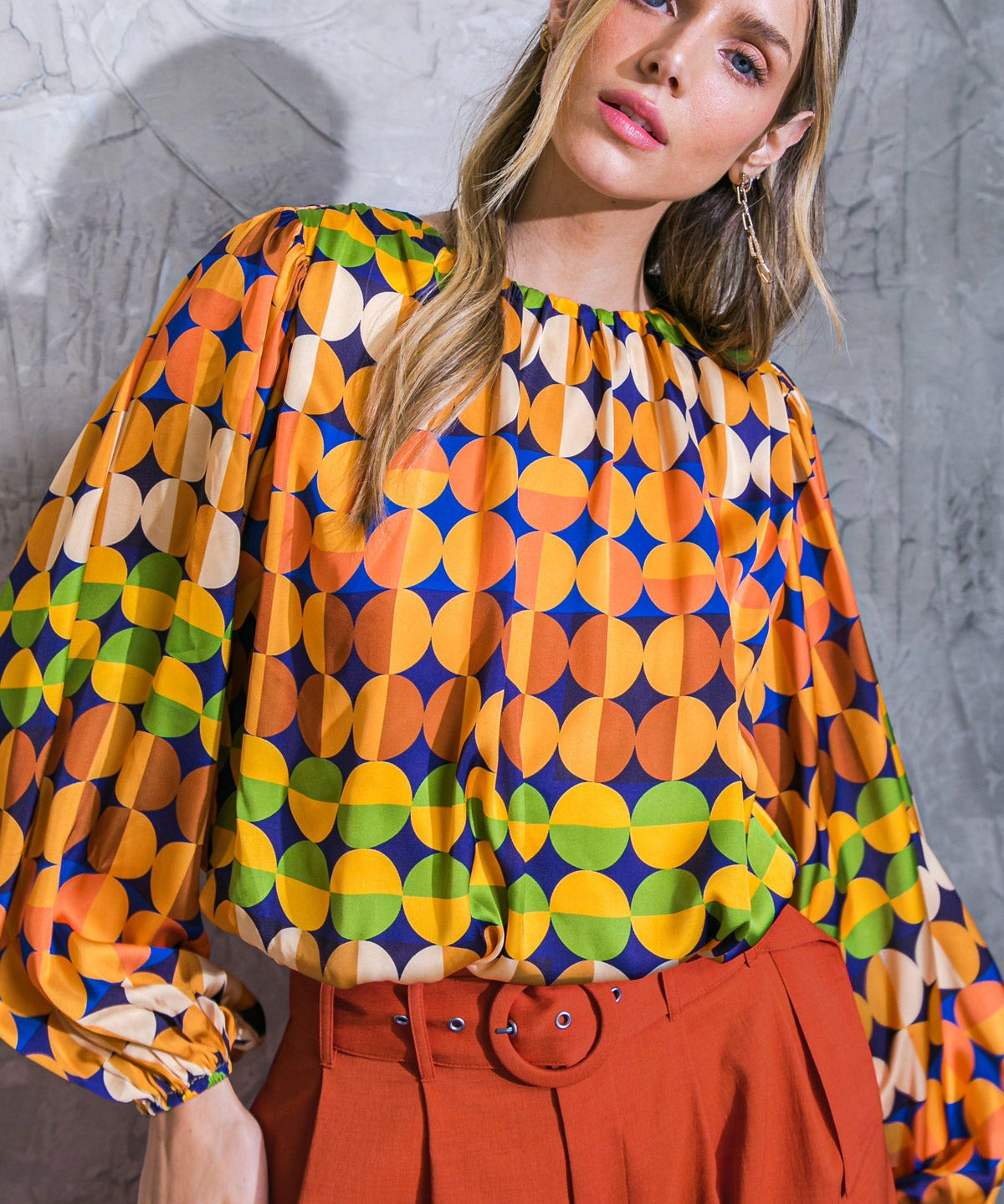 SAVOR THE SWEETNESS WOVEN TOP