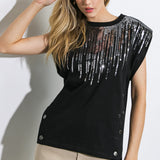 PETITE TREASURE KNIT TOP