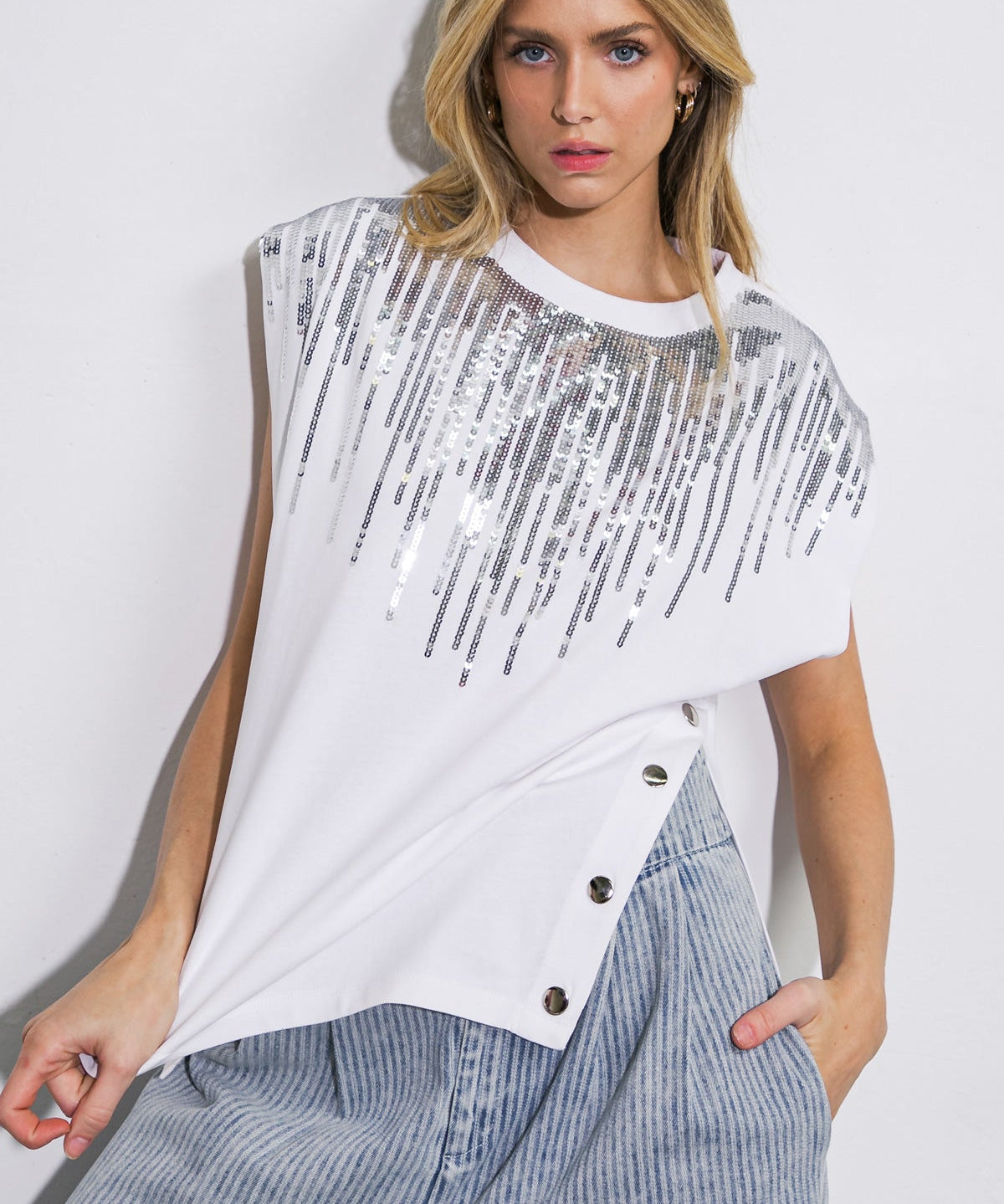 PETITE TREASURE KNIT TOP