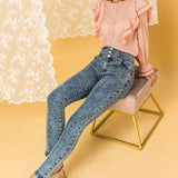 LOVE FOR ALL PEASANT TOP