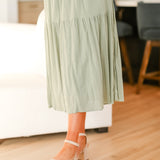Flora Smocked Midi Dress
