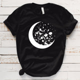 Floral Moon T-Shirt